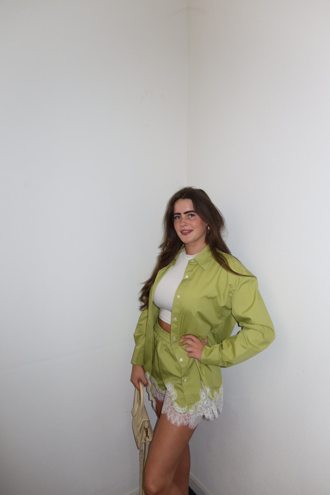 Two piece set, beach groen