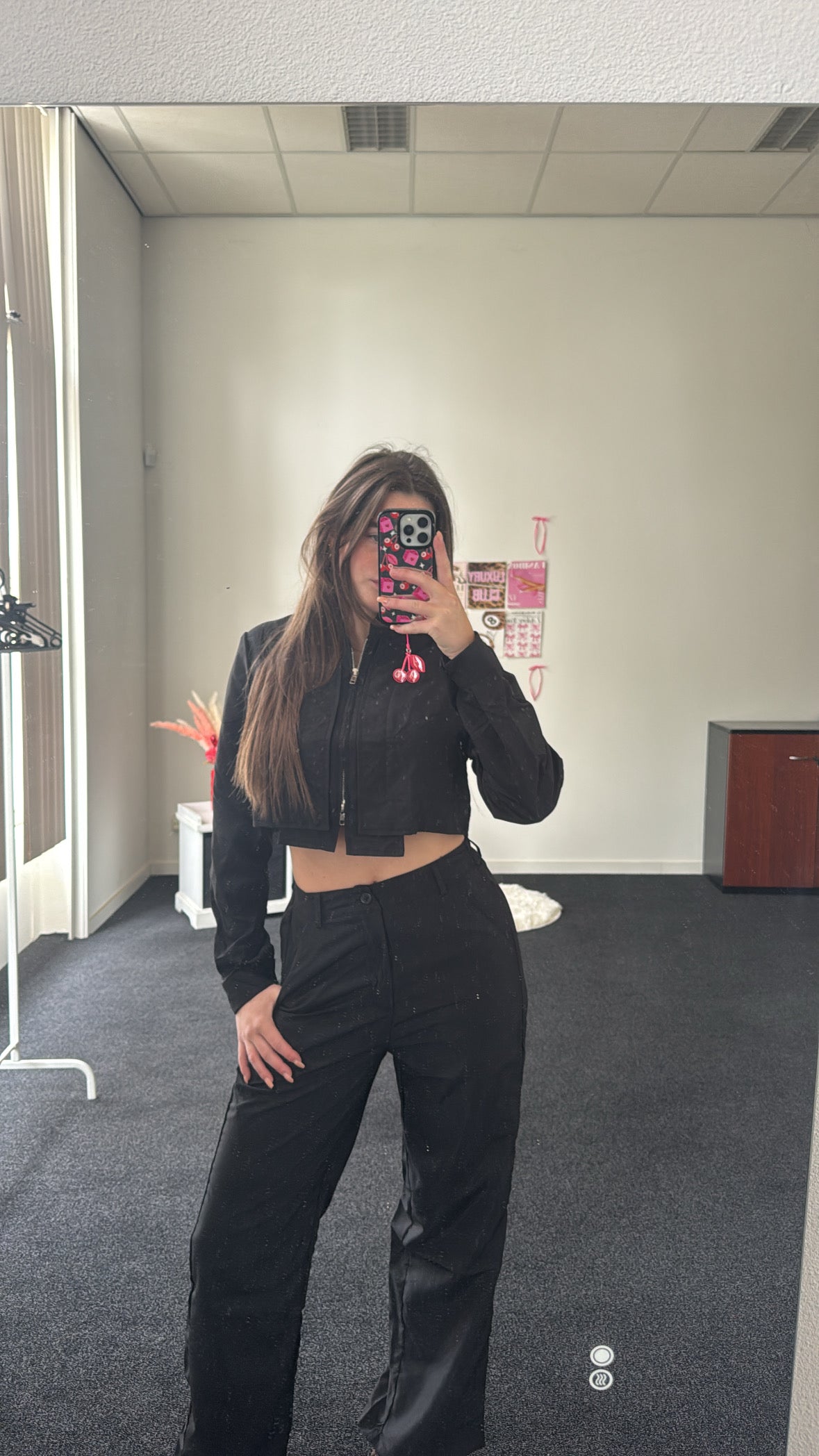 Two piece set, zwart