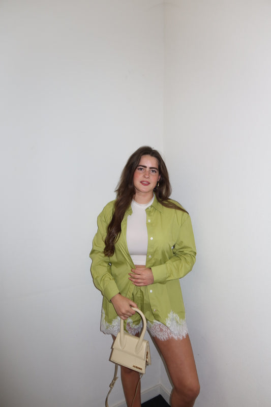 Two piece set, beach groen