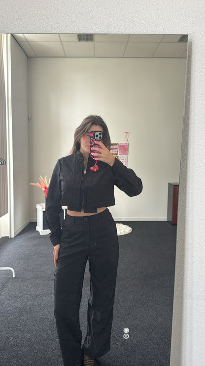 Two piece set, zwart