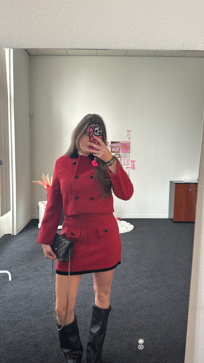 Two piece set, rood